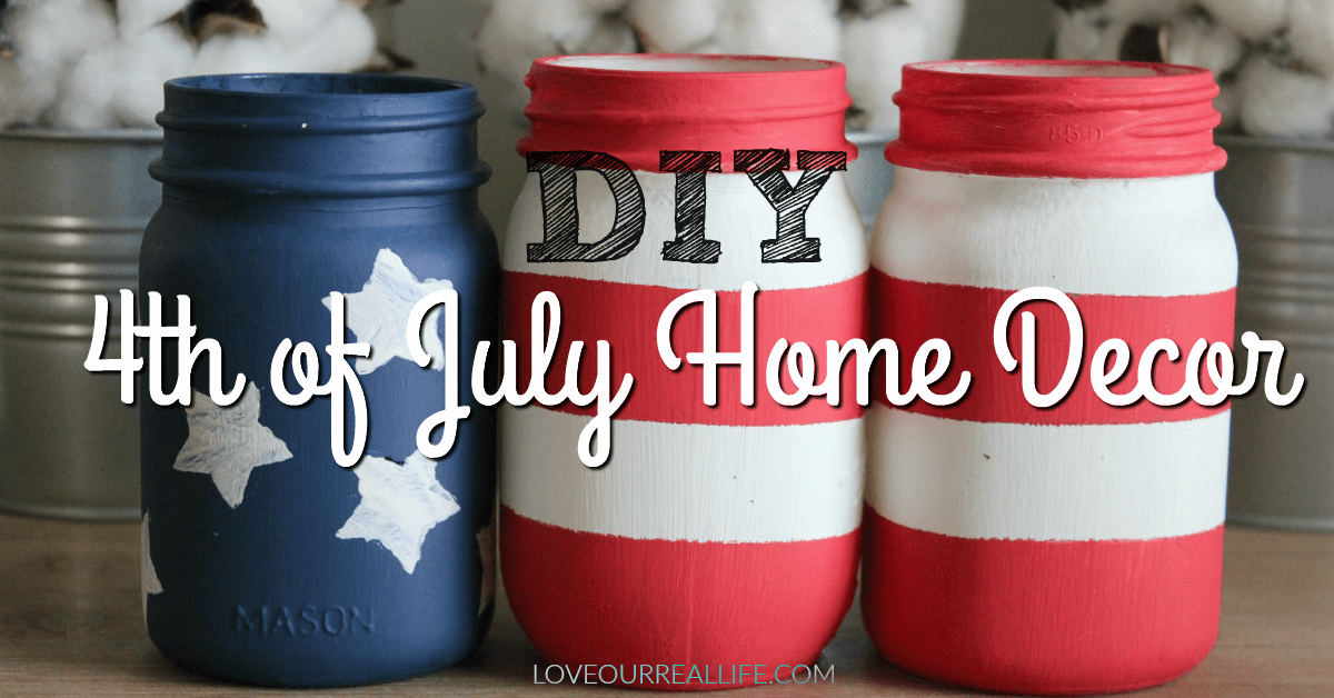 DIY 4th of July Patriotic Crafts & Decorations (EASY Ideas) ⋆ Love Our ...