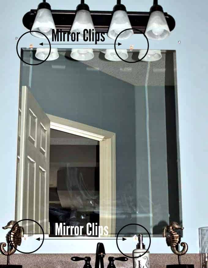 How To Build A DIY Frame To Hang Over A Bathroom Mirror 2022 
