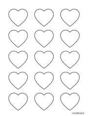 Free Heart Printable Templates: For Coloring and Stencils ⋆ Love Our ...