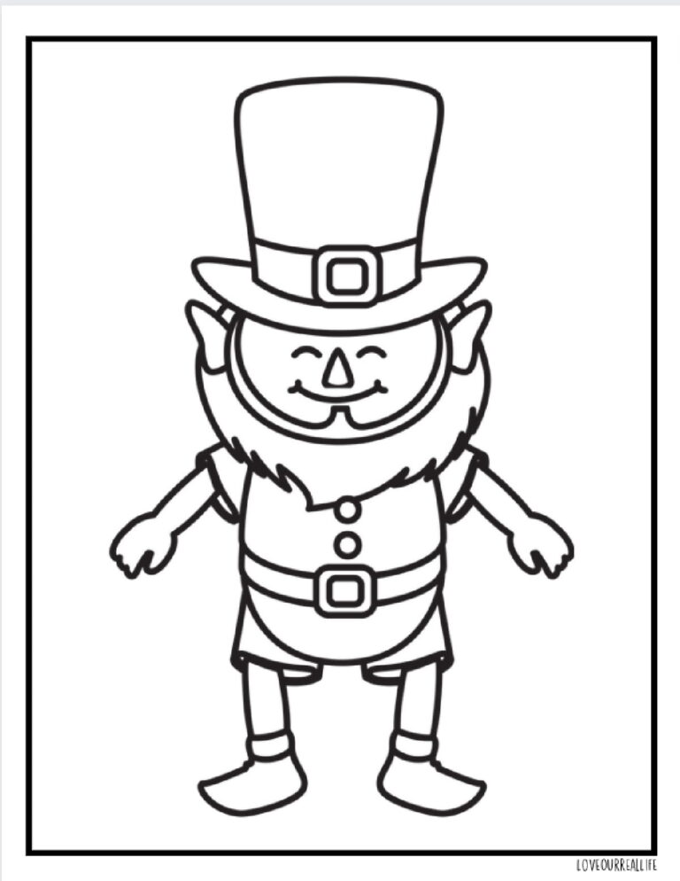 FREE Printable Shamrock Templates: For Coloring or St Patricks Day ...