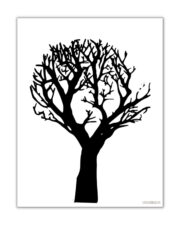 FREE Printable Trees Without Leaves Template - 19 Pages ⋆ Love Our Real ...