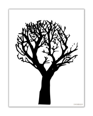FREE Printable Trees Without Leaves Template - 19 Pages ⋆ Love Our Real ...