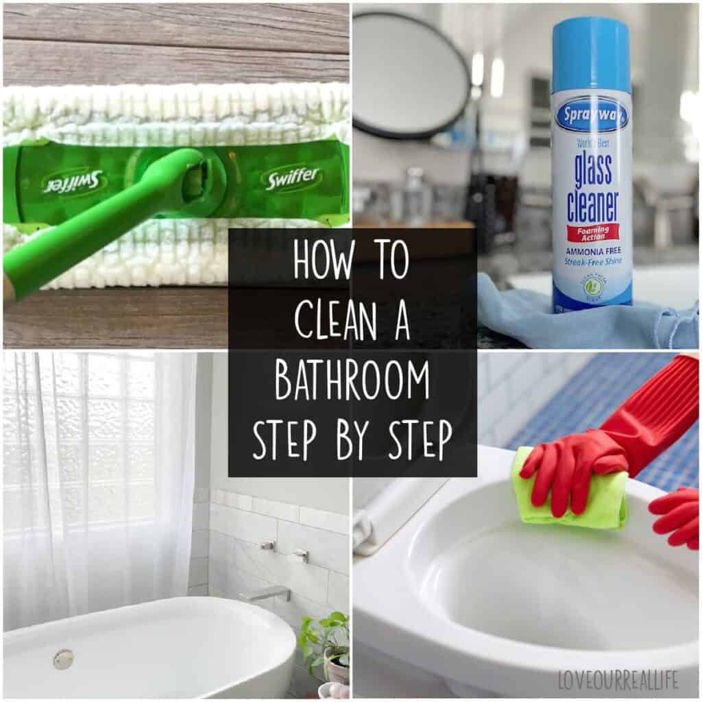 How to Clean Painted Bathroom Walls - 8 Simple Tips ⋆ Love Our Real Life