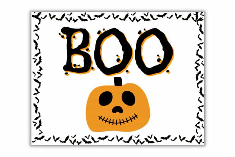 Printable Happy Halloween Sign - 19+ FREE Printables ⋆ Love Our Real Life