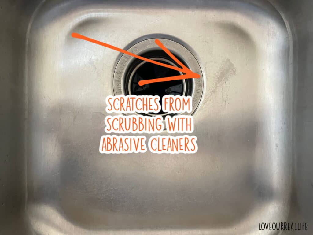 How To Clean Stainless Steel Sink Stains ⋆ Love Our Real Life