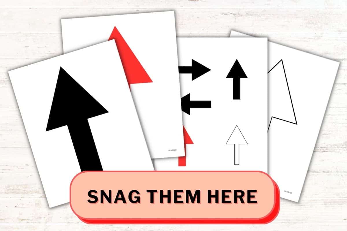 Button to download free arrow signs templates.