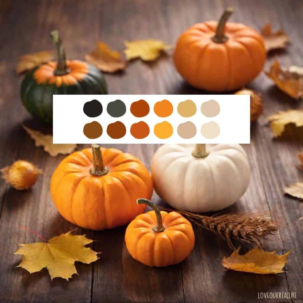 Fall Craft Color Patterns Fall DIYs & Crafts⋆ Love Our Real Life